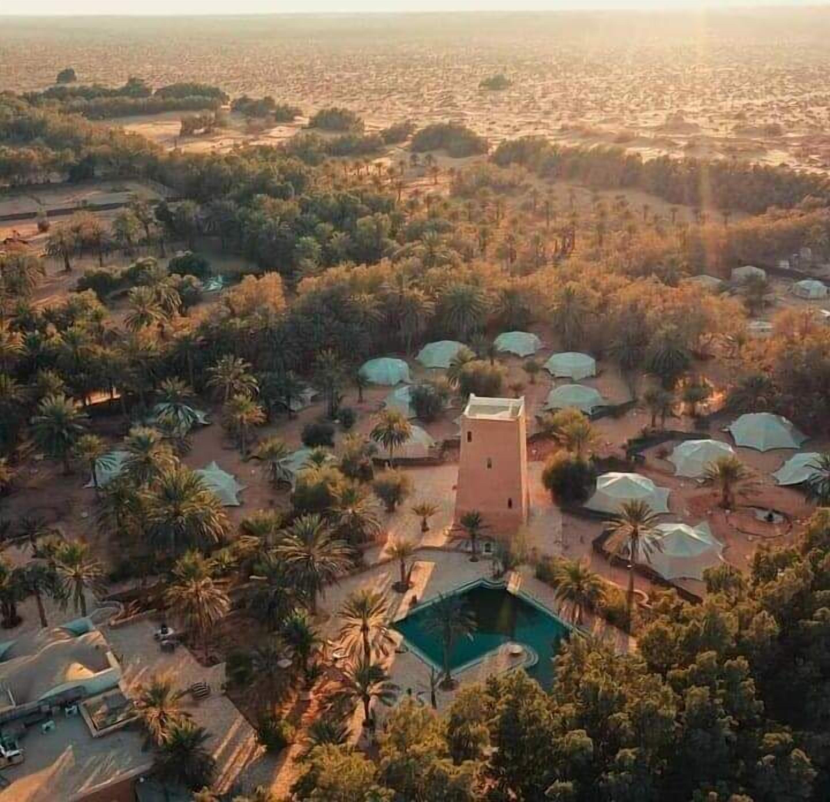 Ksar Ghilane oasis désert tunisien