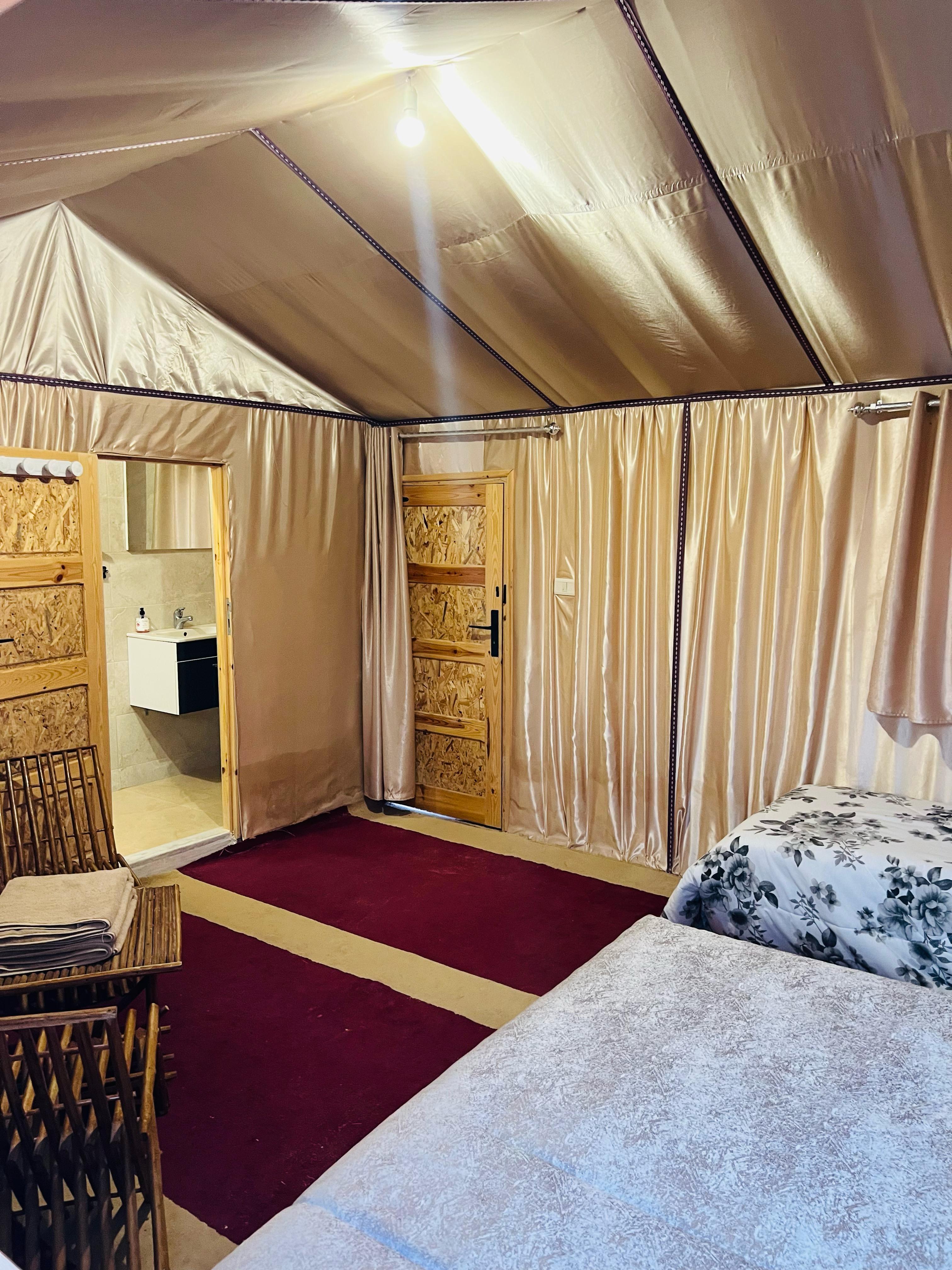 Tente confort camp Dunes Insolites Sabria Tunisie